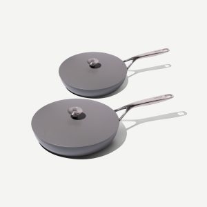 Kilne The Ceramic Pan Pair - Peppercorn