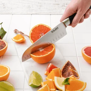 Kilne Santoku Knife - Licorice