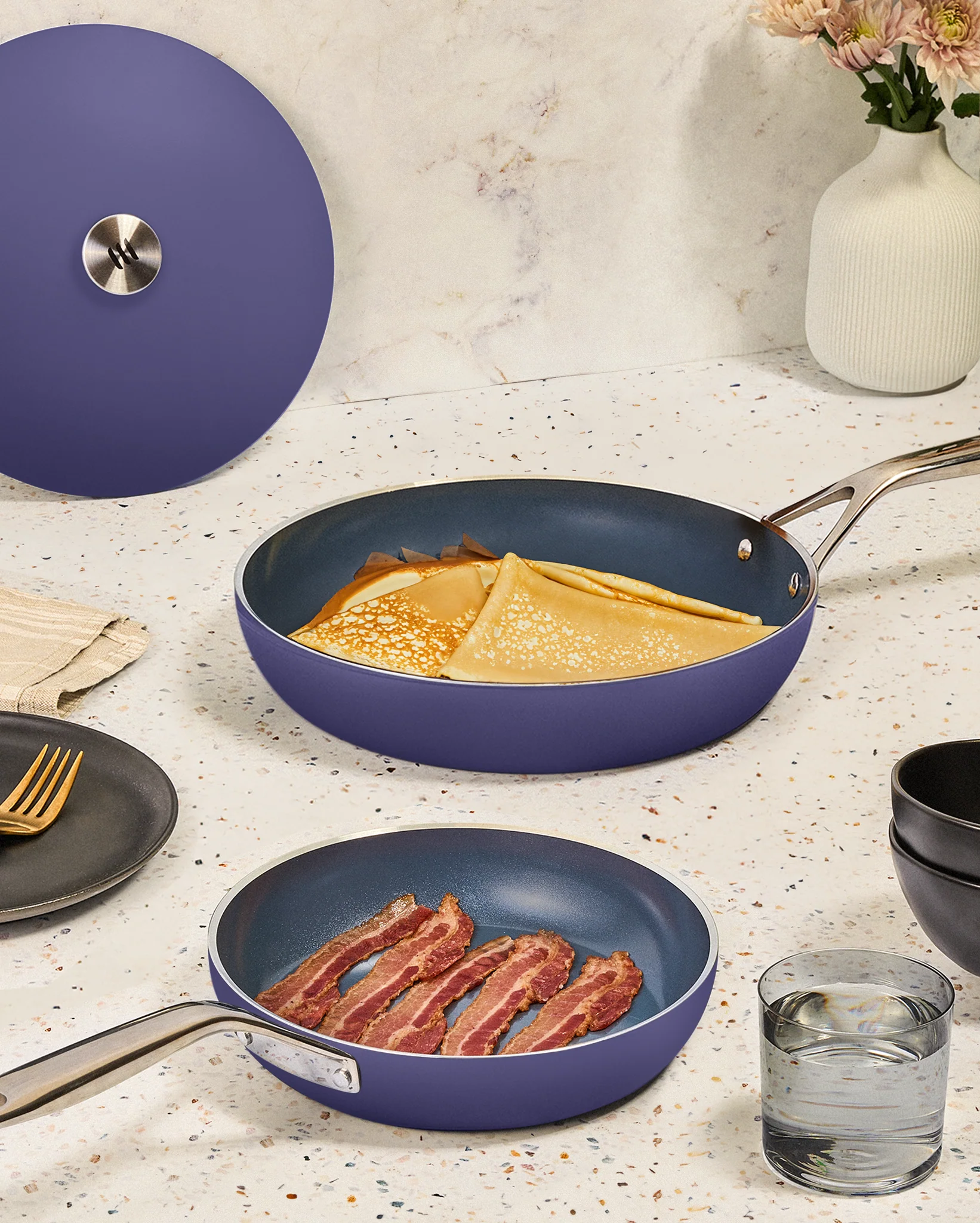 Kilne The Ceramic Pan Pair - Peppercorn - Image 7