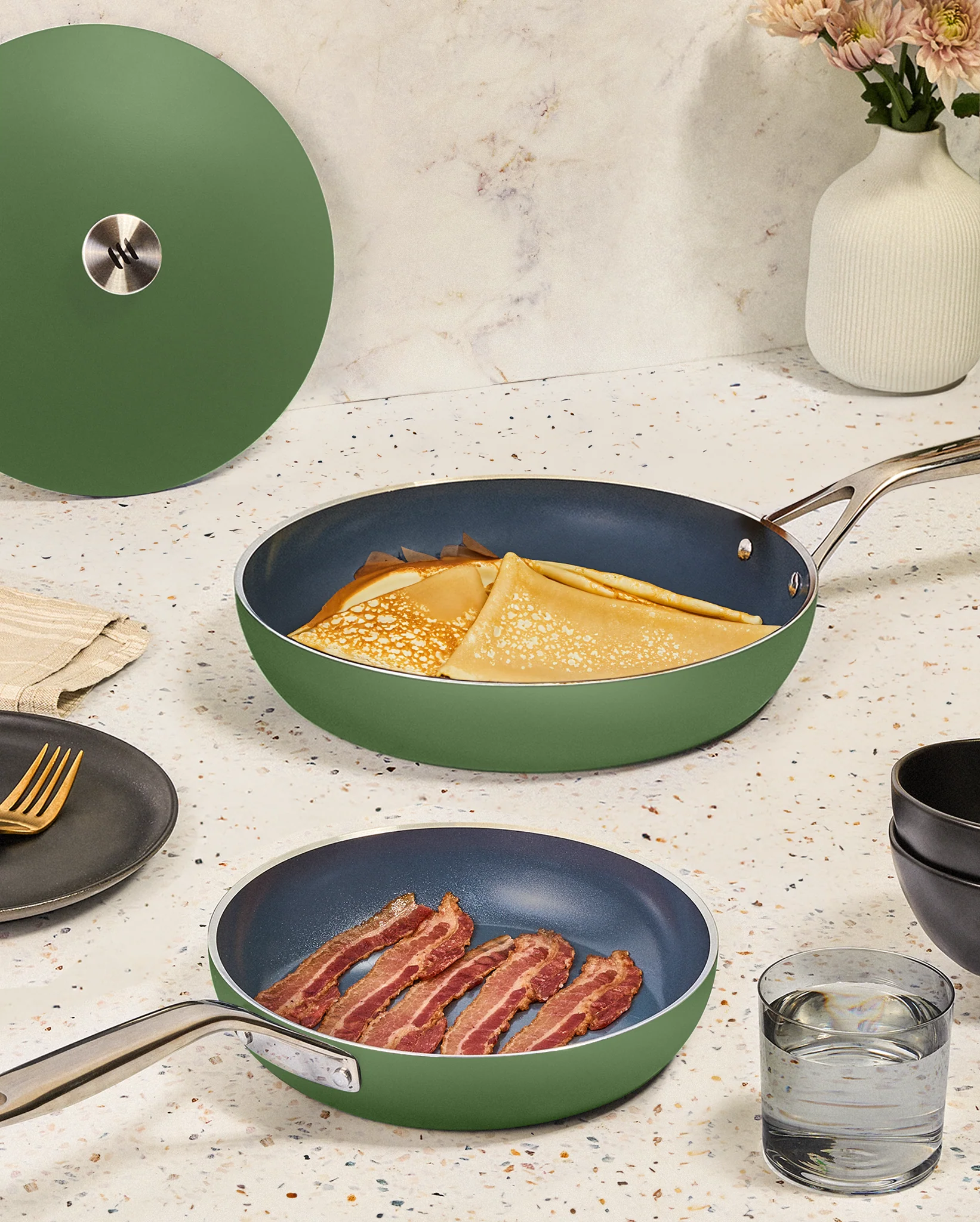 Kilne The Ceramic Pan Pair - Peppercorn - Image 19