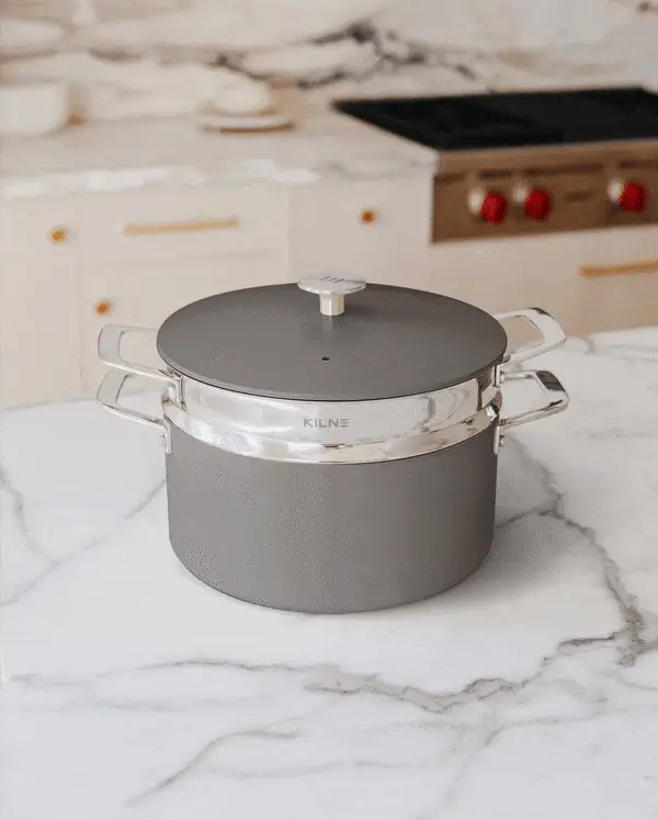 Kilne The 9.5" Ceramic Steamer Pot - Fig - Image 32