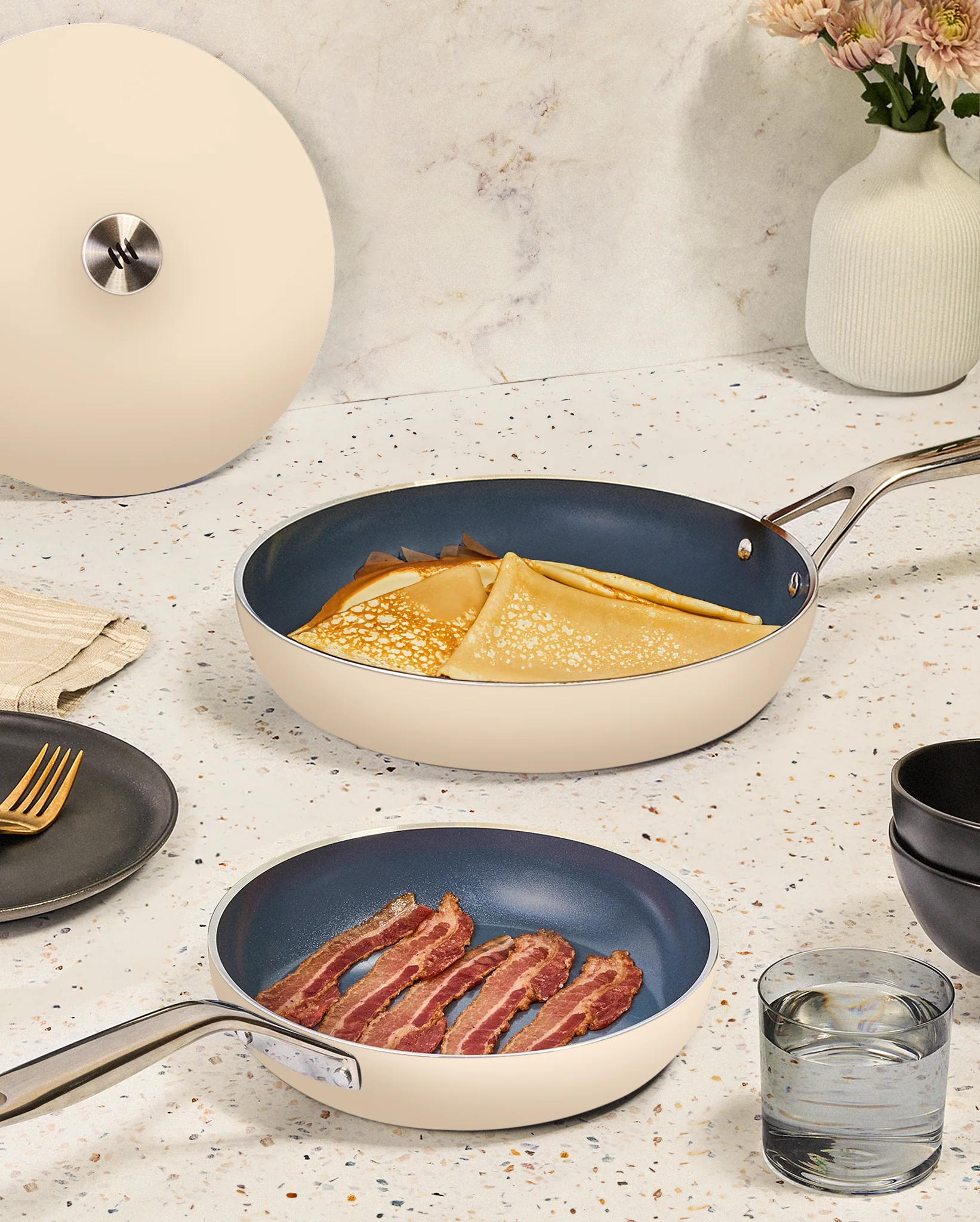 Kilne The Ceramic Pan Pair - Peppercorn - Image 27