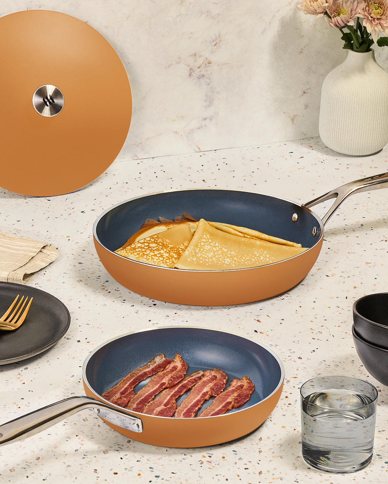 Kilne The Ceramic Pan Pair - Peppercorn - Image 15