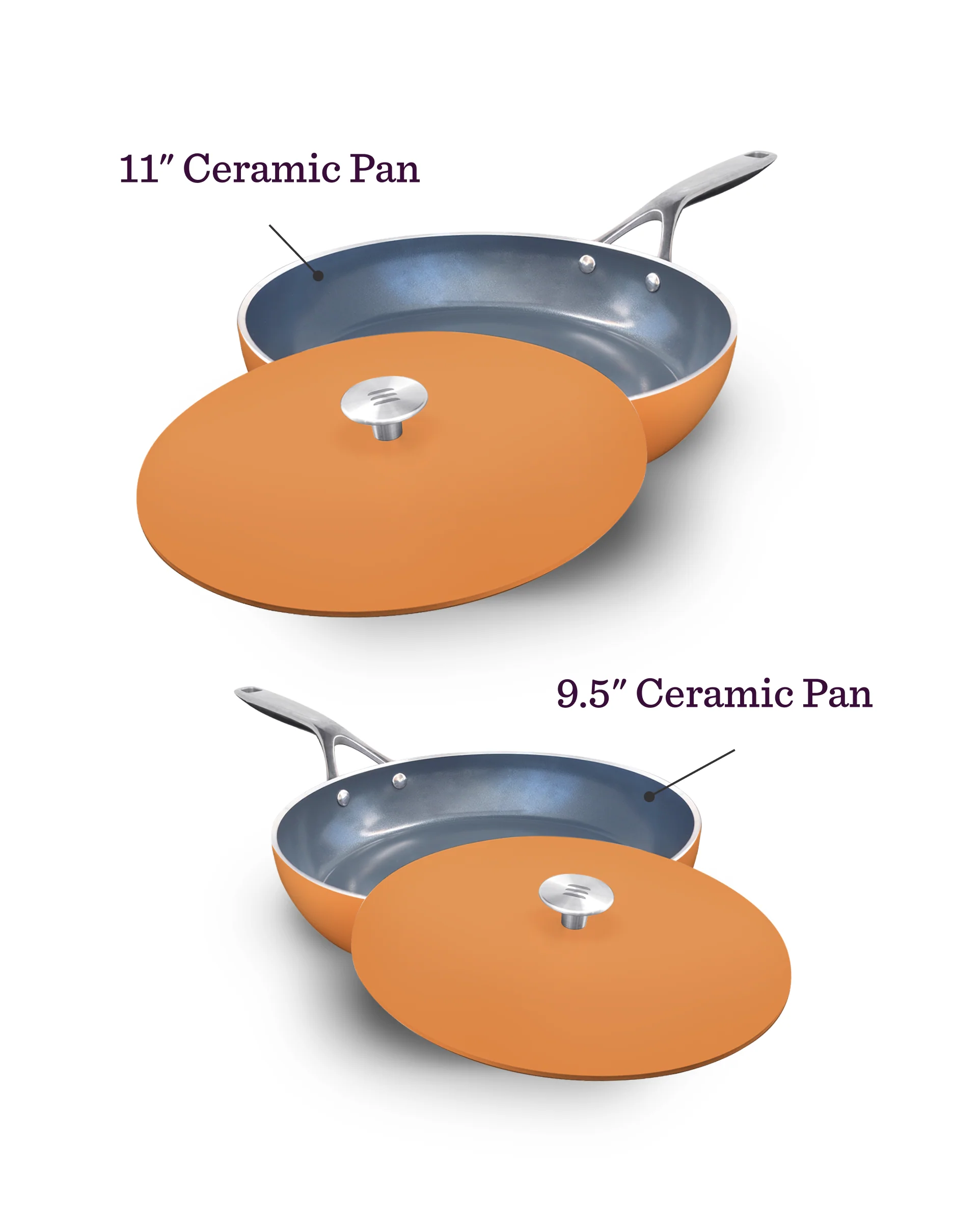 Kilne The Ceramic Pan Pair - Peppercorn - Image 16