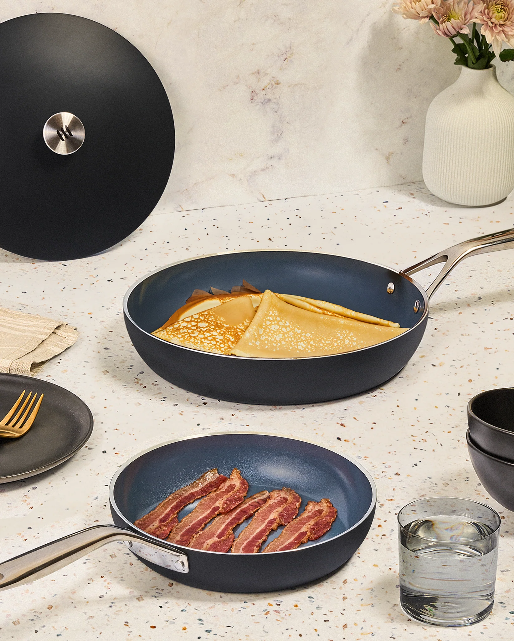 Kilne The Ceramic Pan Pair - Peppercorn - Image 23
