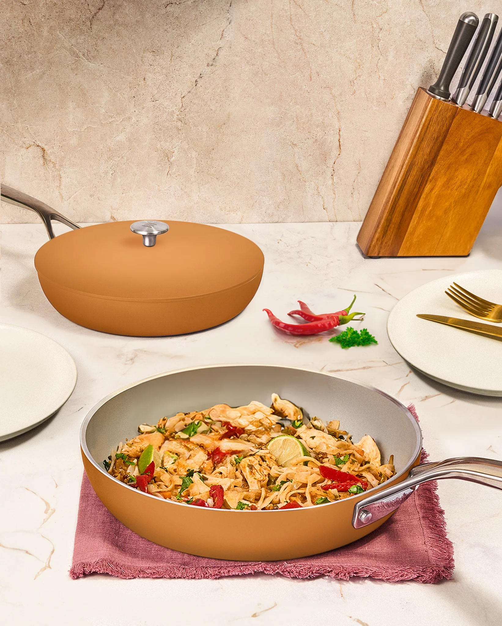 Kilne The Ceramic Pan Pair - Peppercorn - Image 14