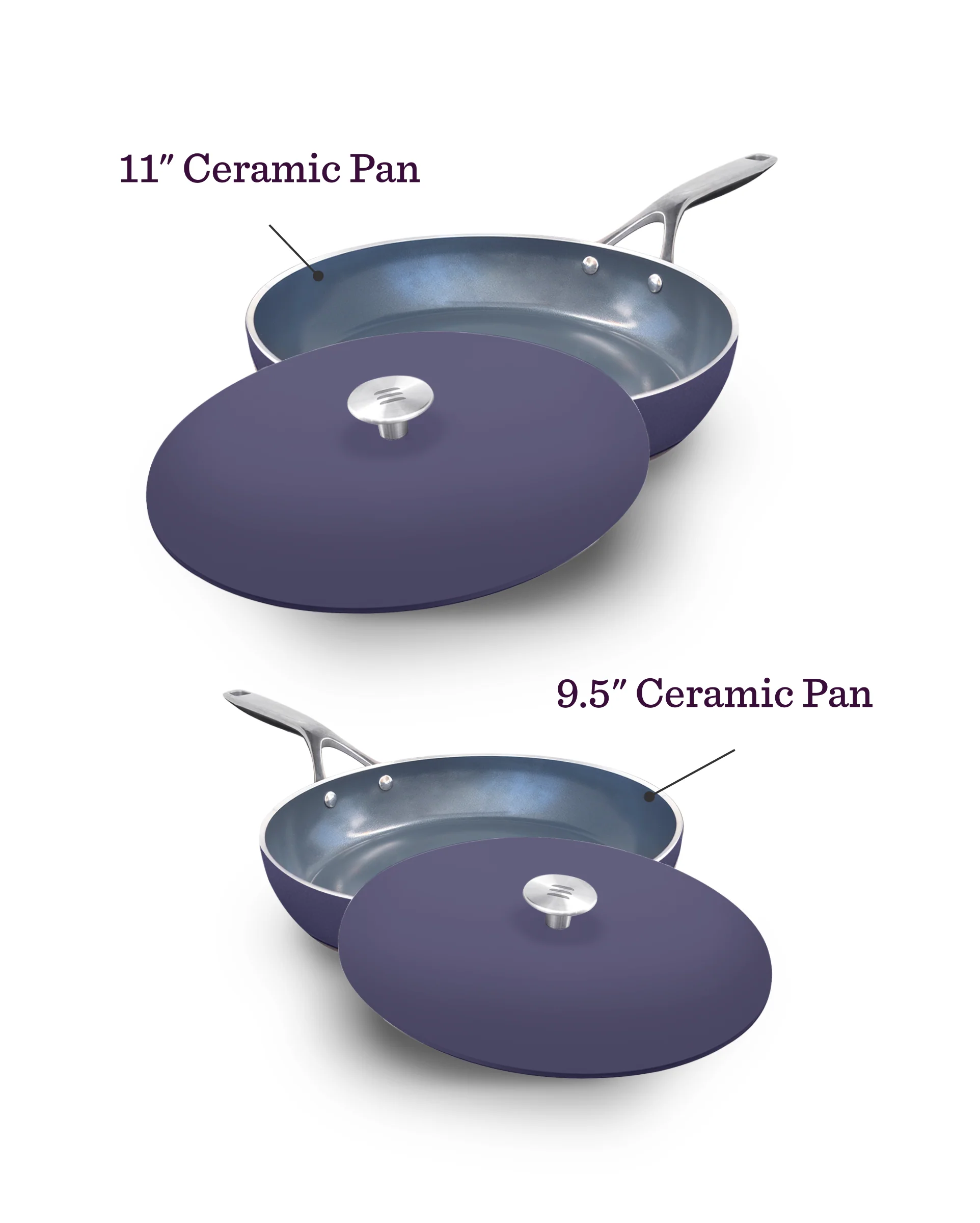 Kilne The Ceramic Pan Pair - Peppercorn - Image 8