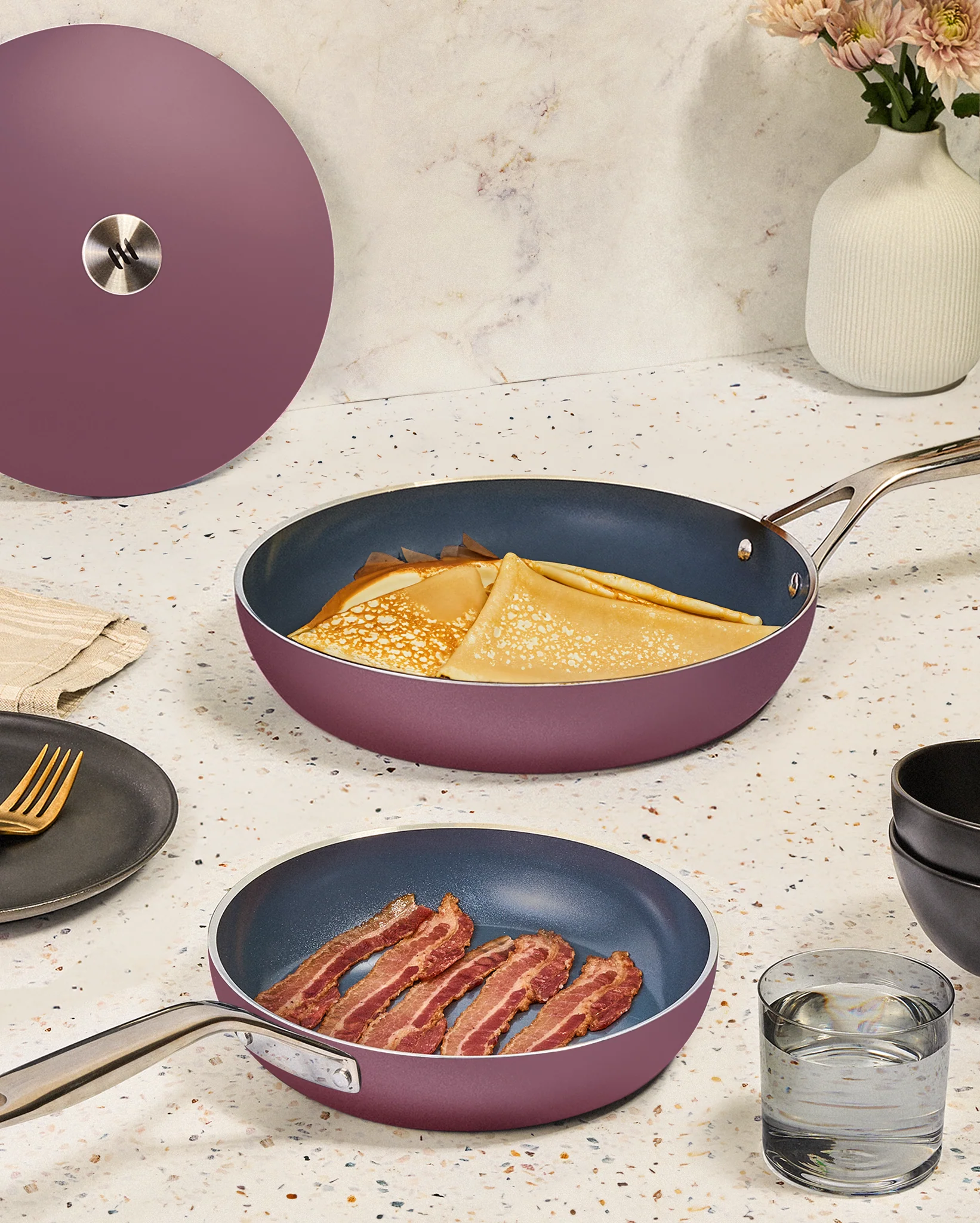 Kilne The Ceramic Pan Pair - Peppercorn - Image 11